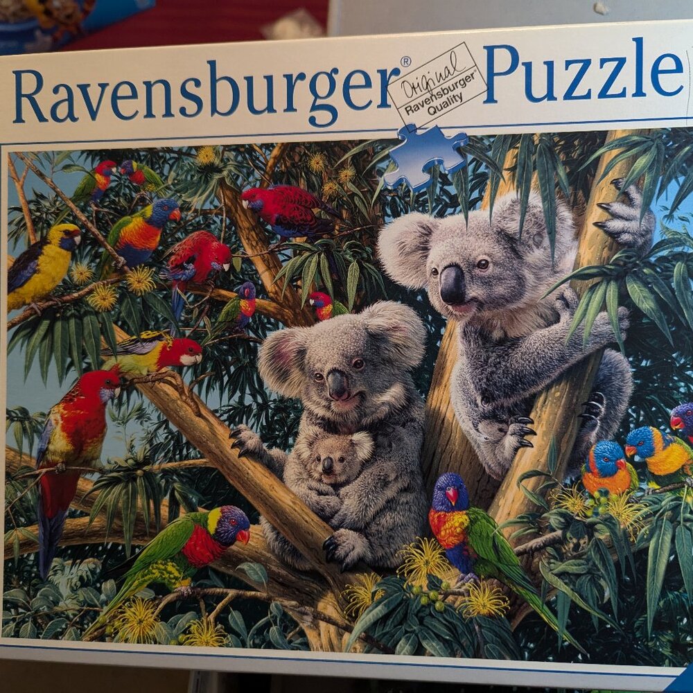 Ravensburger 500 piece puzzles both missing a piece